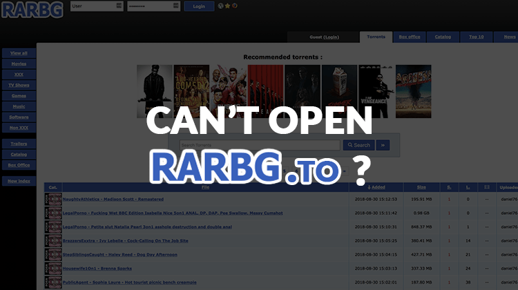 cant open rarbg website. How to unblock rarbg