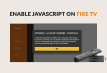 Enable Javascript Firestick / Fire TV